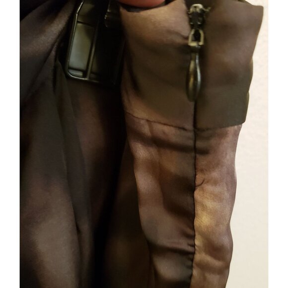 Kenneth Cole Animal Print Flirty  Spotted Black and Grey Mini Skirt Size 2X NWT - Picture 4 of 8